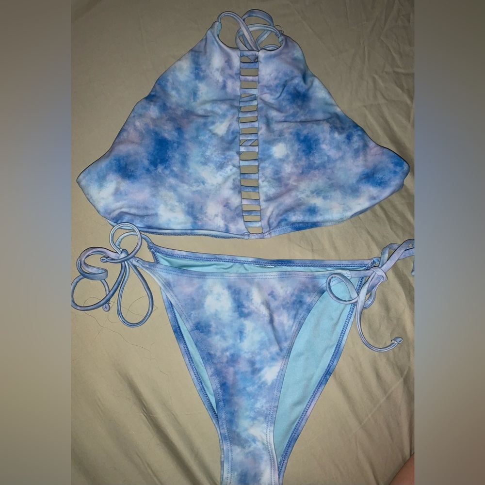 Forever21, Blackbough Blue Tie Dye Bikini